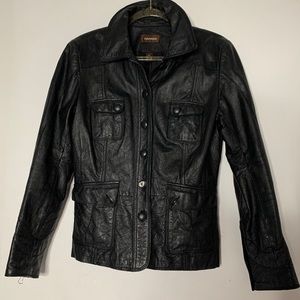 Danier leather blazer jacket